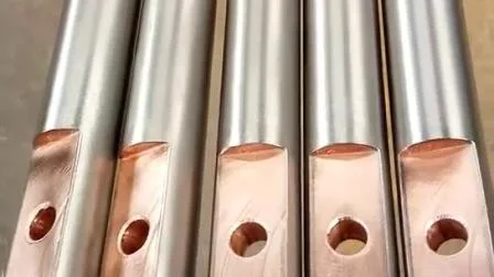 Precut Steel Clad Copper Hanger Bar Electrode for Surface Treatment/ Titanium Clad Copper Rod for Metal Recovery