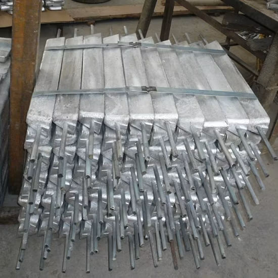 Galvanic Corrosion Control Aluminum Hull Anodes for Marine Ship Hull