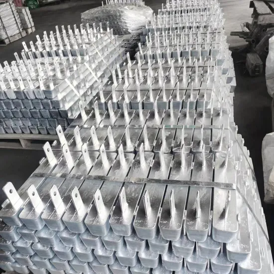 Rust Prevention Casting Zinc Anode Price Sacrificial Anode Zinc Alloy Anode/Sacrificial Magnesium Anode/ Sacrificial Aluminum 