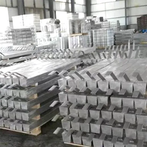 Zinc Aluminum Alloy Galvanic Ballast Tank Sacrificial Anode 
