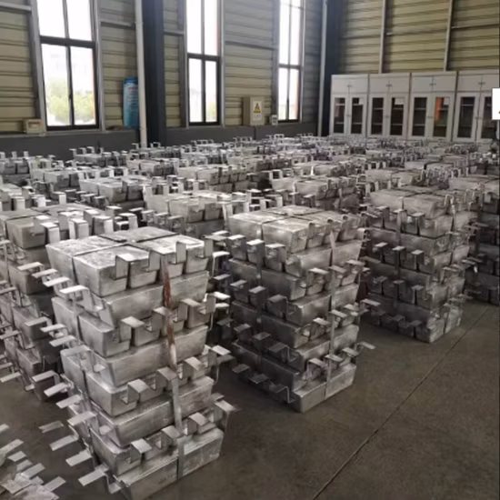 Zinc Aluminum Alloy Galvanic Ballast Tank Sacrificial Anode
