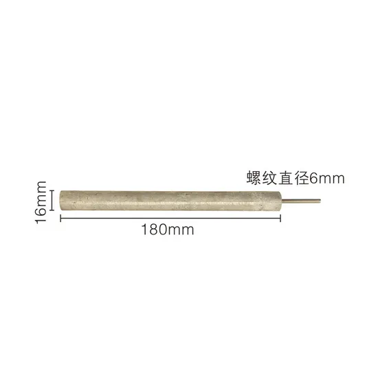16*180mm M6 Nut Cap Magnesium Anode Rod at The Discharge Outlet of The Water Heater 